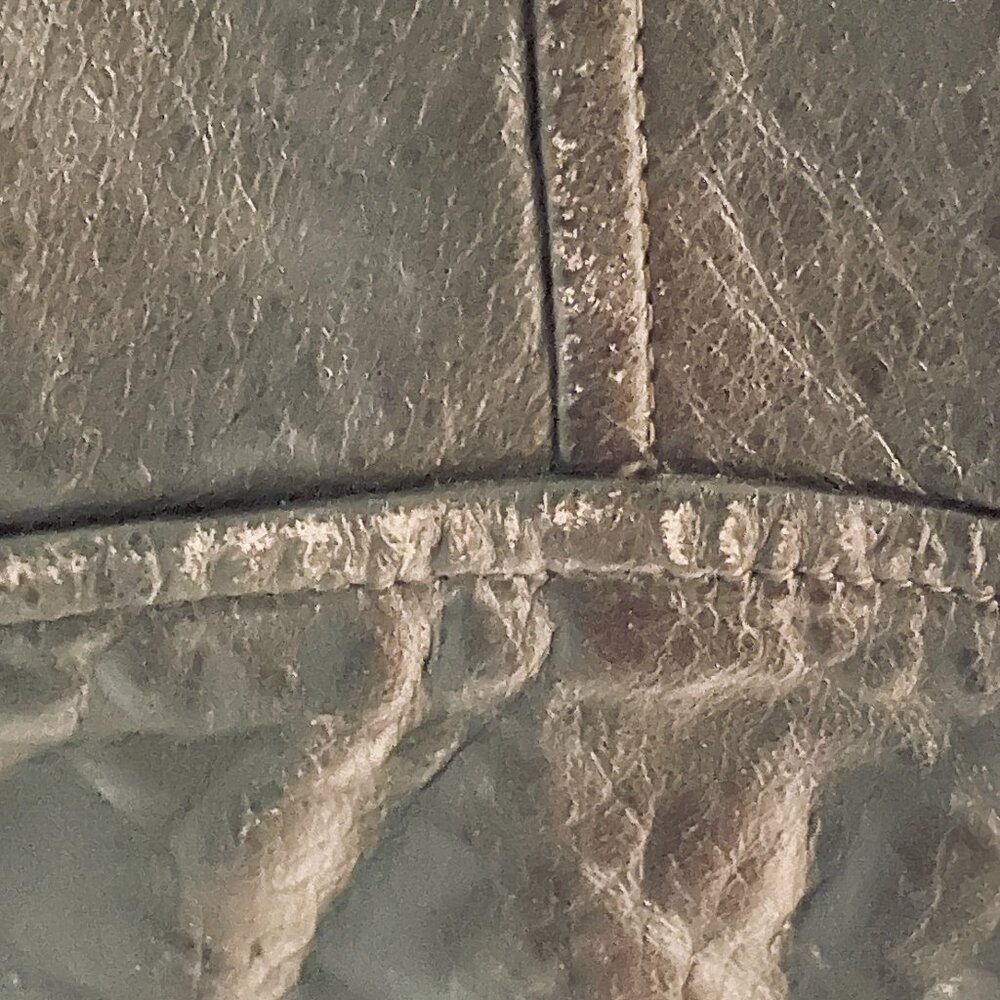 VGVUC Vntg 1950/60's Ladies Black Leather Jacket, Pockets, Zip-Out Lining, Sz L - Picture 13 of 16